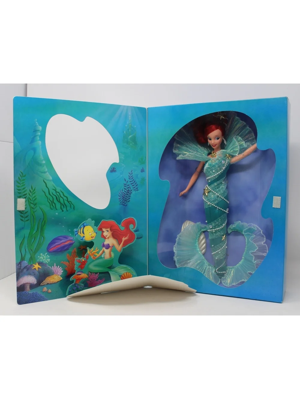 NRFB Mattel Aqua Fantasy Ariel Barbie Doll Disney The Little Mermaid #17827 VTG